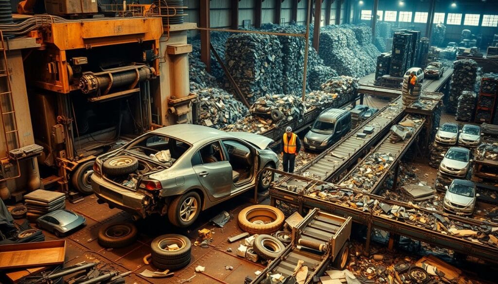 Dismantle a car