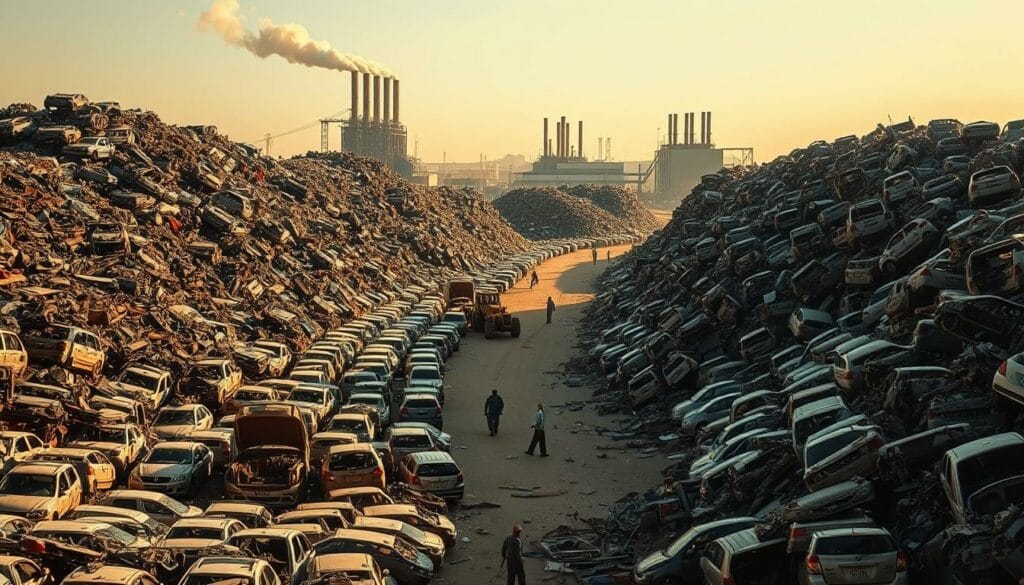 scrap car recycling