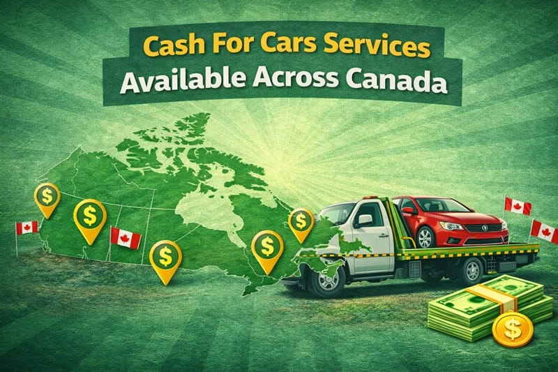Cash For Cars Services Available Across Canada