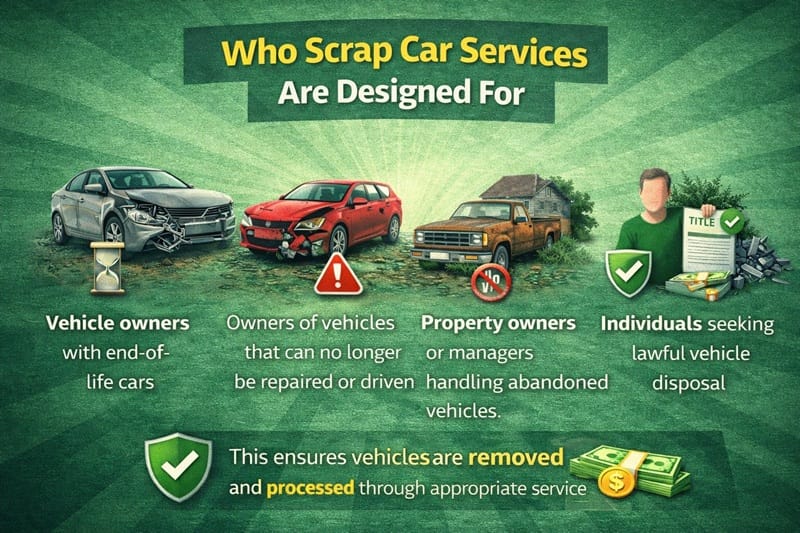 Who Scrap Car Services Are Designed For