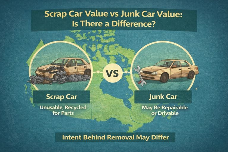 Scrap Car Value vs Junk Car Value