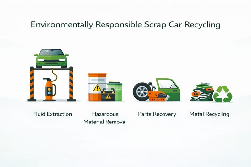 Environmentally Responsible Scrap Car Recycling