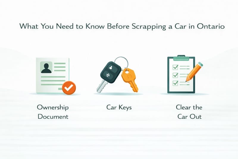 What You Need to Know Before Scrapping a Car in Ontario